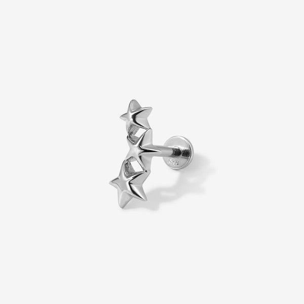 Lebron triple star piercing