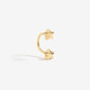Lincoln star u hoop piercing