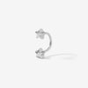 Lincoln star u hoop piercing