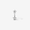 Lincoln star u hoop piercing