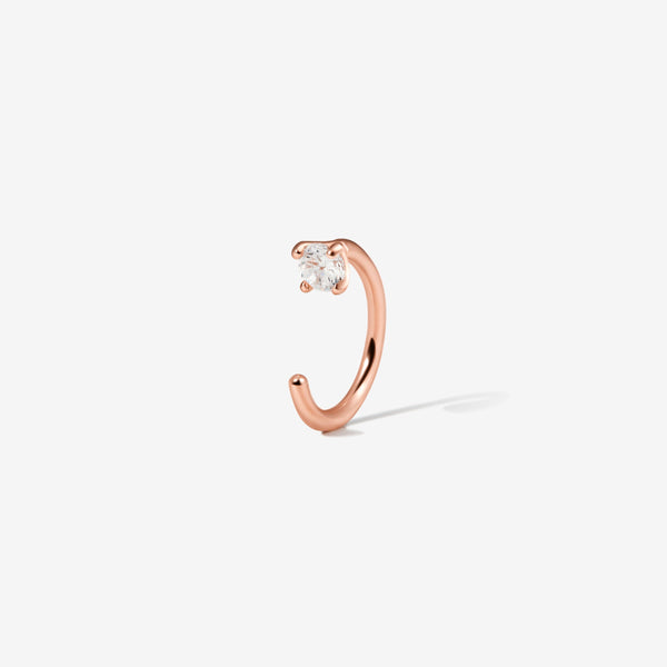 Lionel diamond hookie piercing