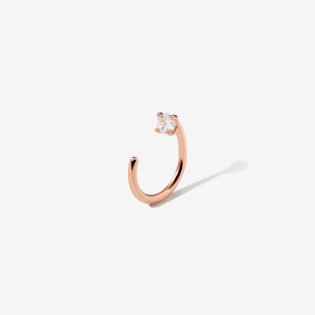 Lionel diamond hookie piercing