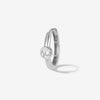 Lotto diamond hoop piercing