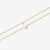 Luca heart diamond necklace