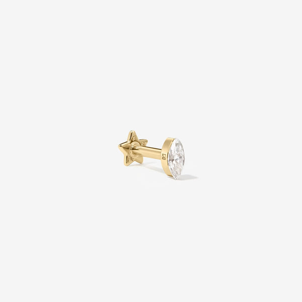 Dean marquise diamond piercing