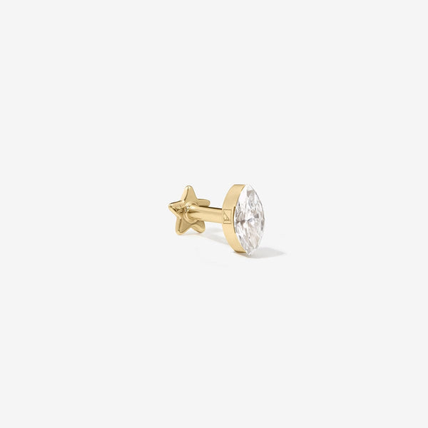 Dean marquise diamond piercing