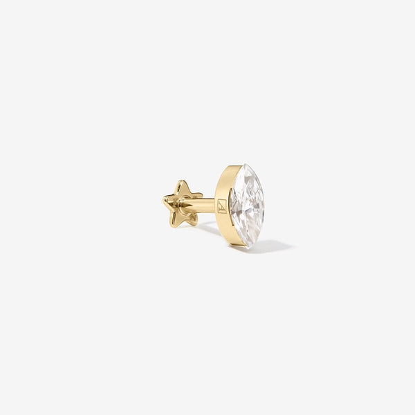 Dean marquise diamond piercing