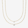 Max round diamond necklace