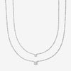 Max round diamond necklace