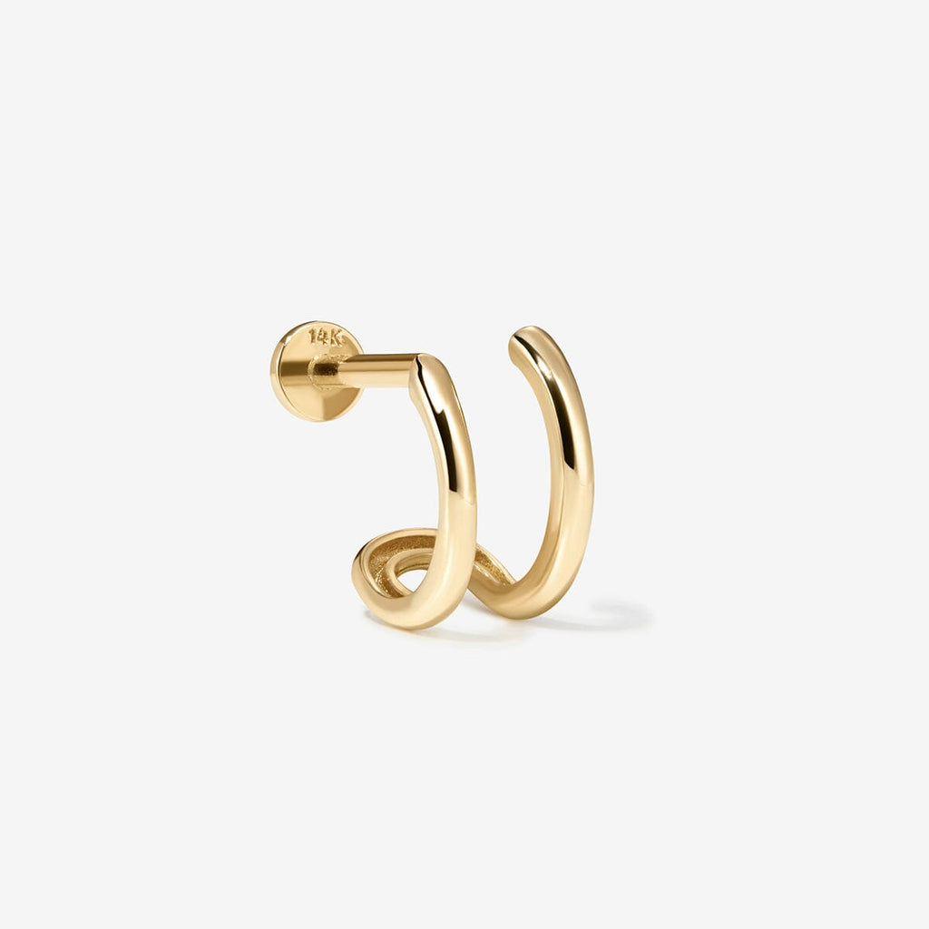 Norris illusion piercing hoop
