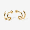 Norris illusion piercing hoop