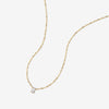 Owen pear diamond necklace