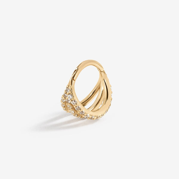 Peng frosted cage clicker hoop