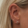 Peng frosted cage clicker hoop