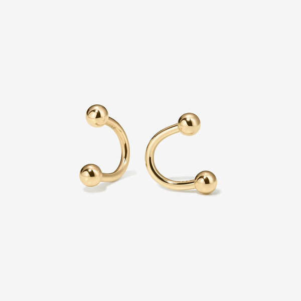 Richards u hoop earrings