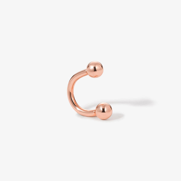 Richards u hoop piercing