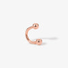 Richards u hoop piercing