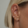 Finn diamond contour piercing