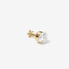 Vince round diamond piercing