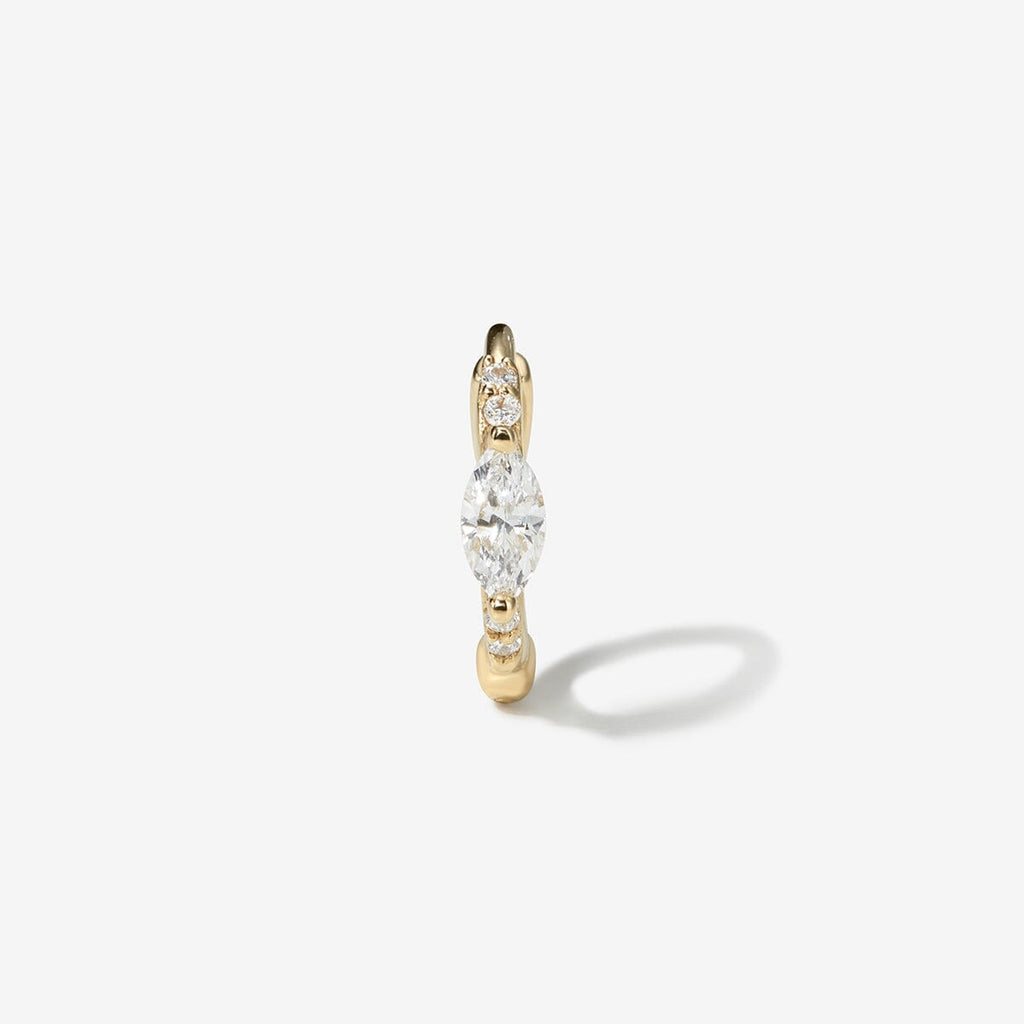 Whistler huggie piercing