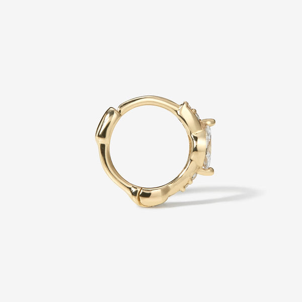 Whistler huggie piercing