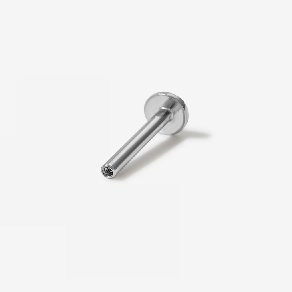 Relaxo flat back piercing post