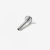 Relaxo flat back piercing post