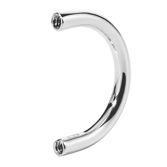White Gold U Hoop (wp)